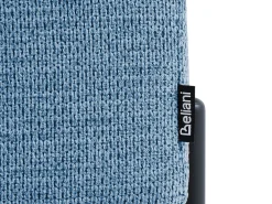 Panca porta scarpe SOLVANG Tessuto Blu con contenitore