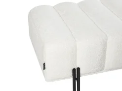 Panchina CAREY Ciniglia Bianco sporco