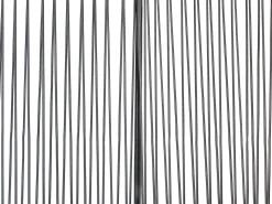 Panchina da giardino ACAPULCO II 113 cm Rattan sintetico (PE) Nero