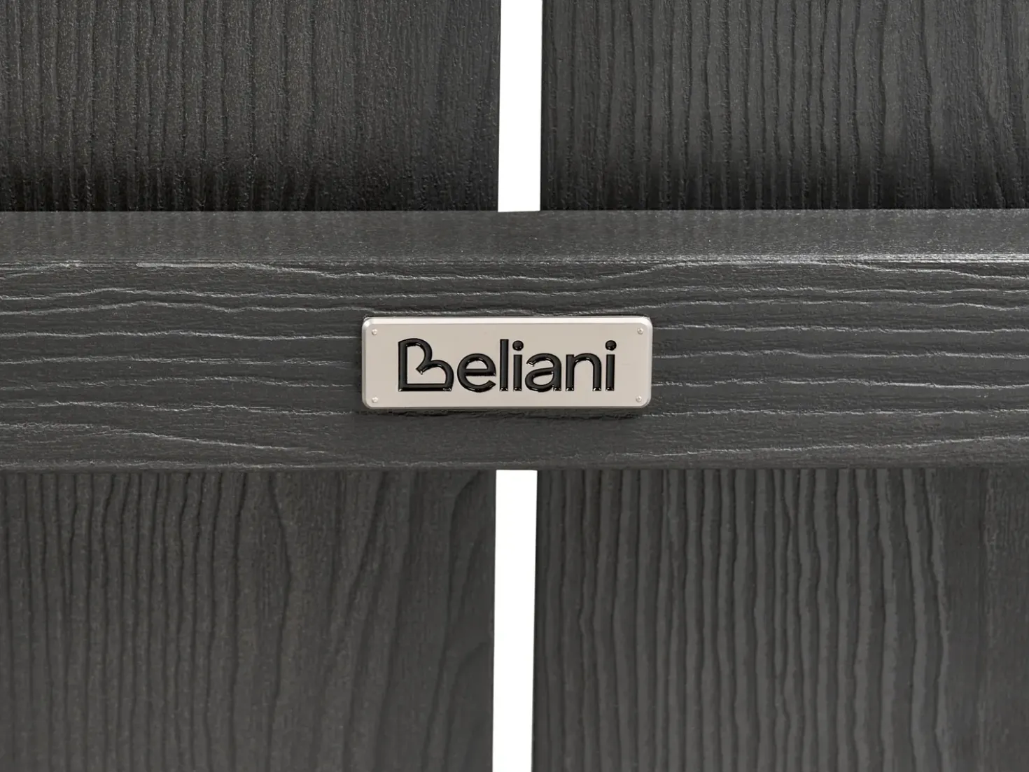 Panchina da giardino ADIRONDACK 125 cm Grigio scuro