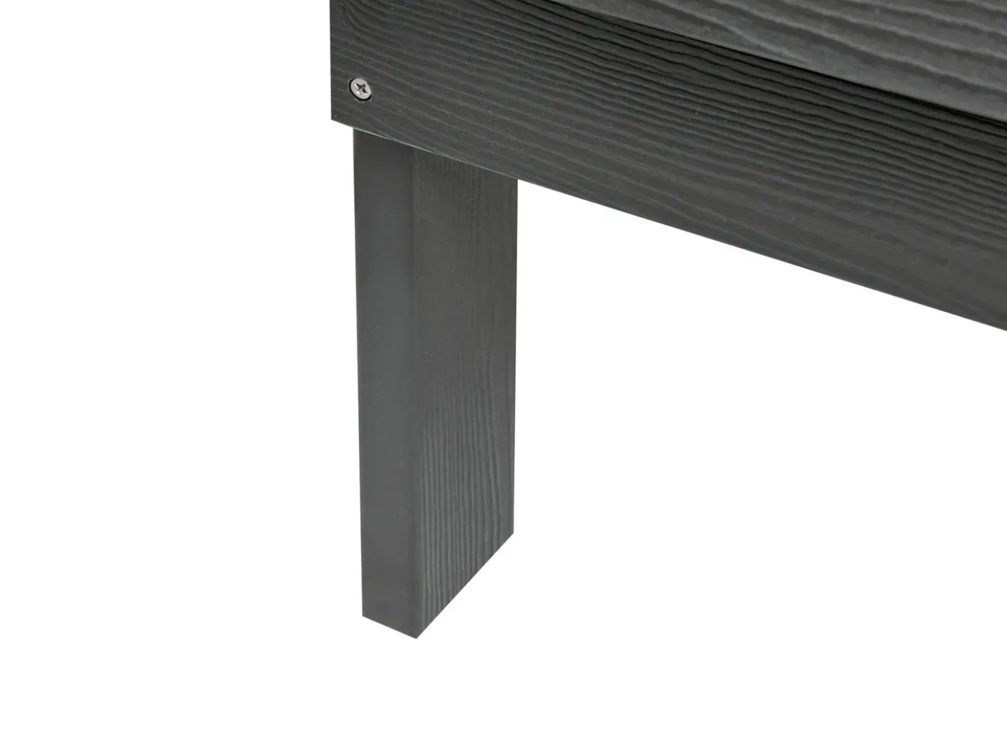 Panchina da giardino ADIRONDACK 125 cm Grigio scuro