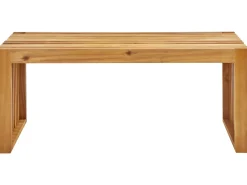 Panchina da giardino BELLANO 105 cm Legno d'acacia Marrone