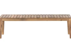 Panchina da giardino CHIOGGIA 155 cm Legno di acacia certificato Marrone chiaro