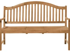 Panchina da giardino HILO 150 cm Legno d'acacia Marrone