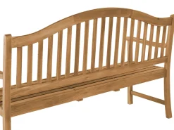 Panchina da giardino HILO 150 cm Legno d'acacia Marrone