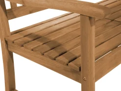 Panchina da giardino HILO 150 cm Legno d'acacia Marrone
