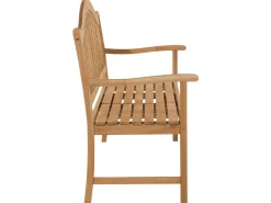 Panchina da giardino HILO 150 cm Legno d'acacia Marrone