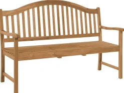 Panchina da giardino HILO 150 cm Legno d'acacia Marrone