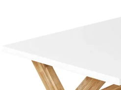 Panchina da giardino OLBIA 200 cm Cemento Bianco
