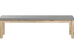 Panchina da giardino OSTUNI 160 cm Cemento Grigio