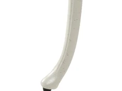 Panchina da giardino PIURA 88 cm Metallo Bianco