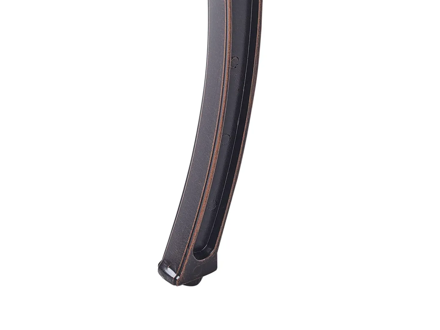 Panchina da giardino STAGGIA 104 cm Metallo Marrone