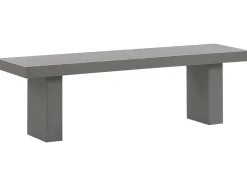 Panchina da giardino TARANTO 150 cm Cemento Grigio