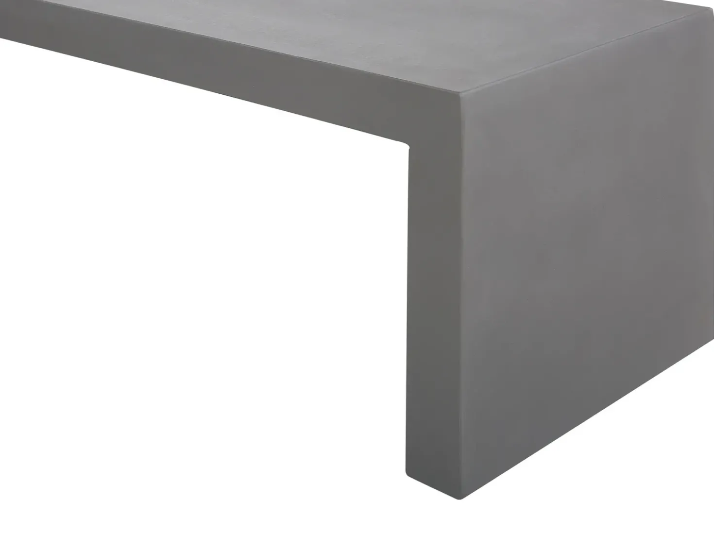 Panchina da giardino TARANTO 150 cm Cemento Grigio