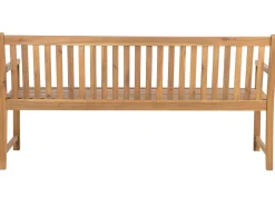 Panchina da giardino VIVARA 180 cm Legno di acacia certificato Marrone chiaro
