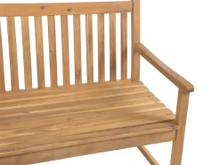 Panchina da giardino VIVARA 180 cm Legno di acacia certificato Marrone chiaro