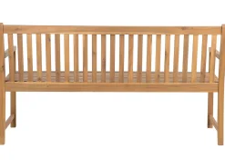 Panchina da giardino VIVARA 160 cm Legno di acacia certificato Marrone chiaro