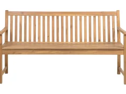 Panchina da giardino VIVARA 160 cm Legno di acacia certificato Marrone chiaro