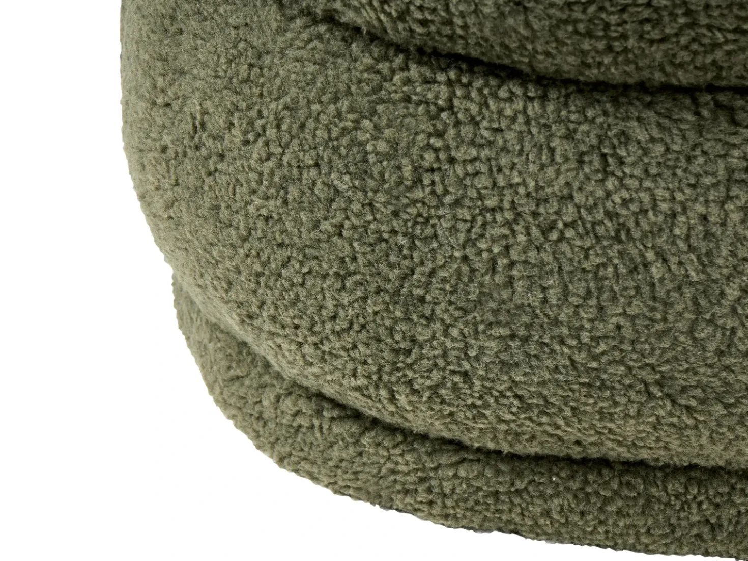 Panchina ELLENDALE Bouclé Verde