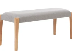 Panchina ELYRIA Tessuto Marrone chiaro/Grigio