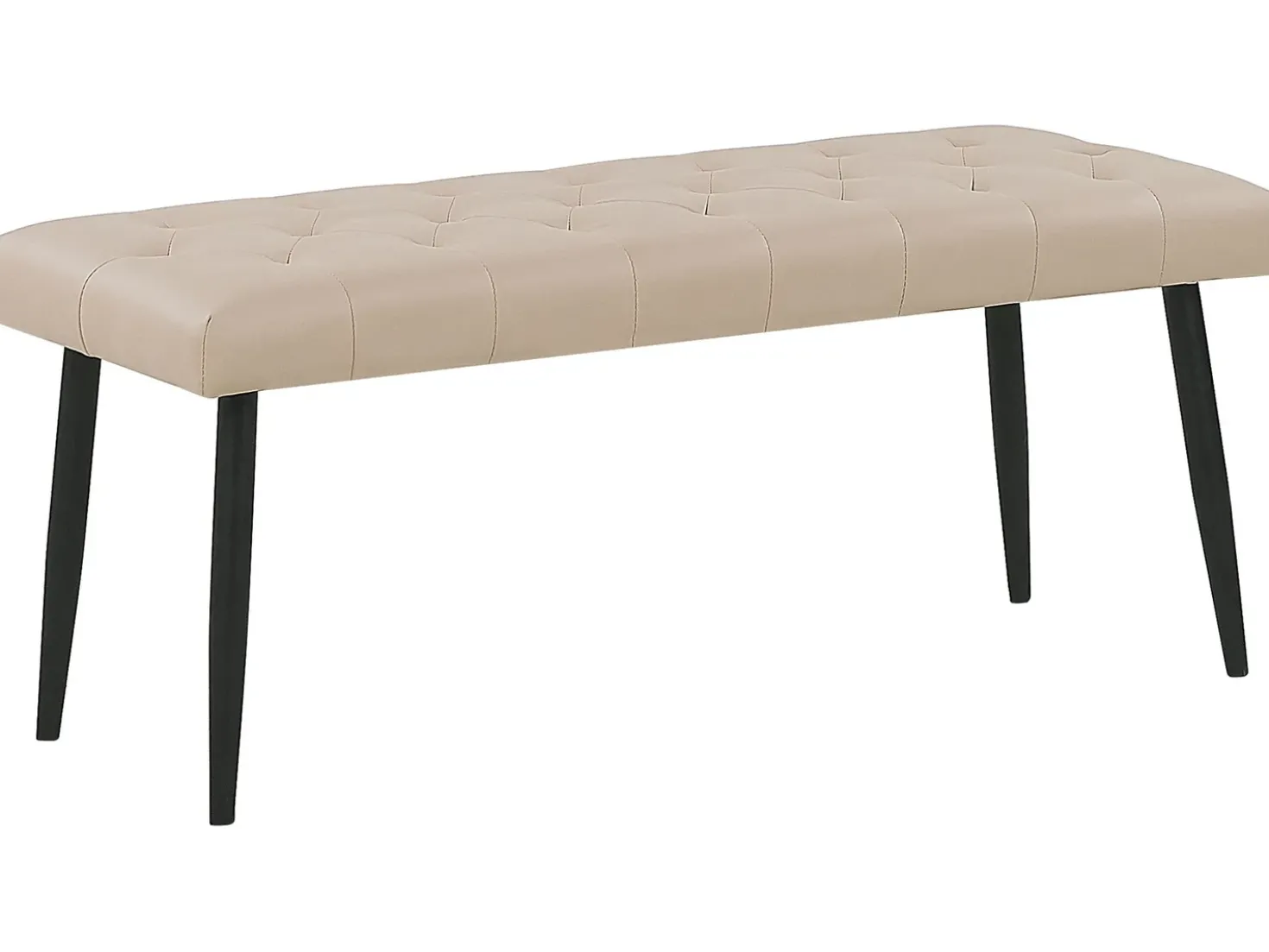 Panchina ESSONNE Pelle sintetica Beige