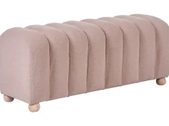 Panchina IDYLLWILD Bouclé Beige