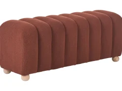 Panchina IDYLLWILD Bouclé Marrone dorato