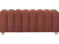 Panchina IDYLLWILD Bouclé Marrone dorato