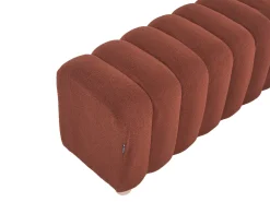 Panchina IDYLLWILD Bouclé Marrone dorato