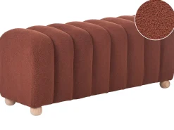Panchina IDYLLWILD Bouclé Marrone dorato