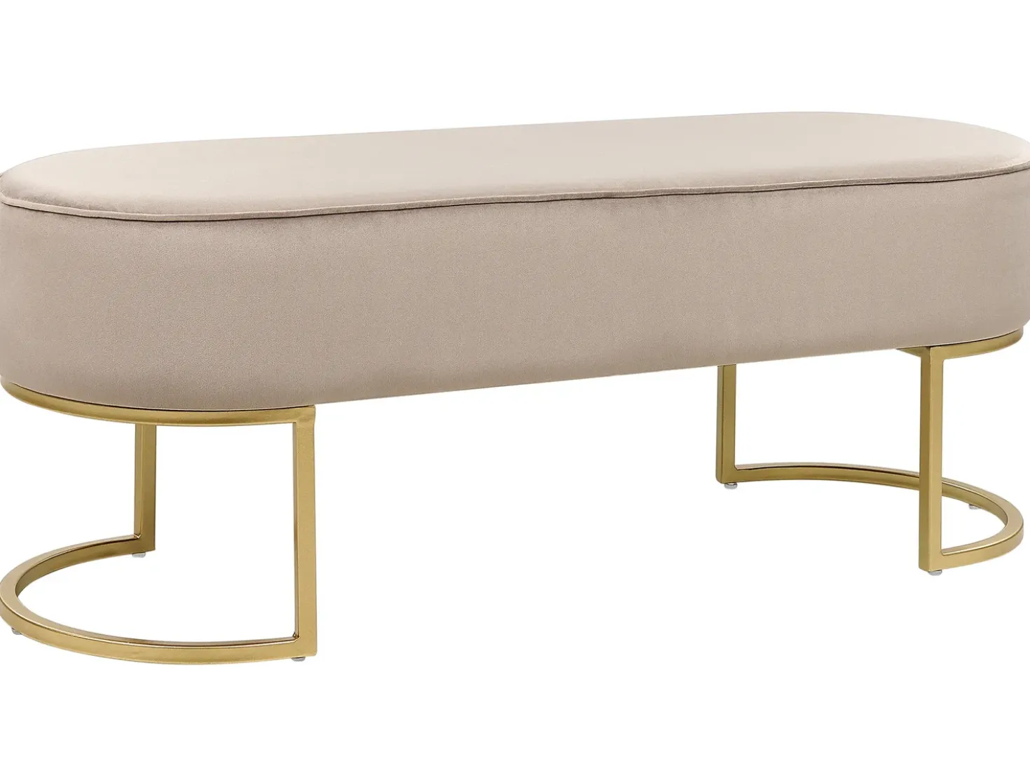 Panchina MILRY Velluto Beige