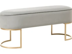 Panchina MILRY Velluto Grigio chiaro