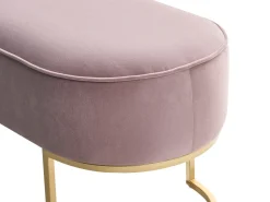 Panchina MILRY Velluto Rosa