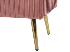 Panchina PATERSON Velluto Rosa