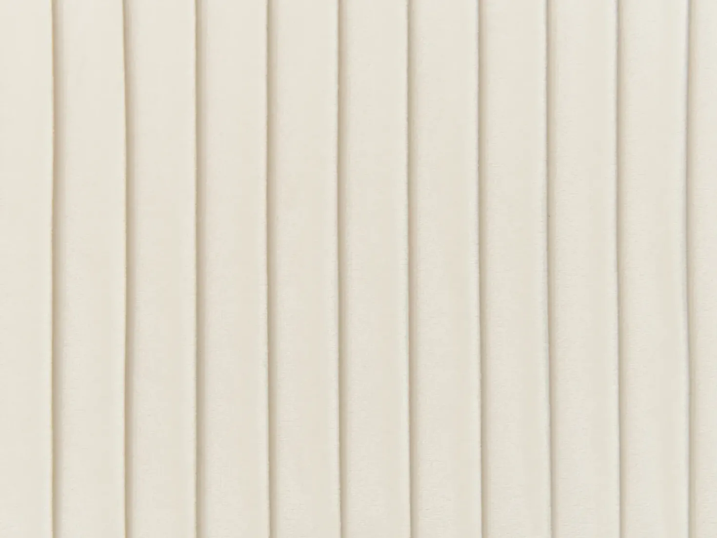 Panchina PATERSON Velluto Bianco sporco