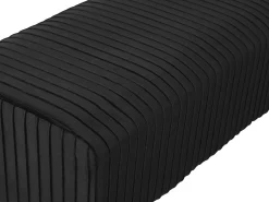 Panchina PATERSON Velluto Nero