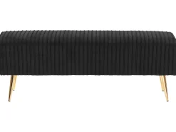 Panchina PATERSON Velluto Nero