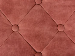 Panchina ROSEVILLE Velluto Rosa