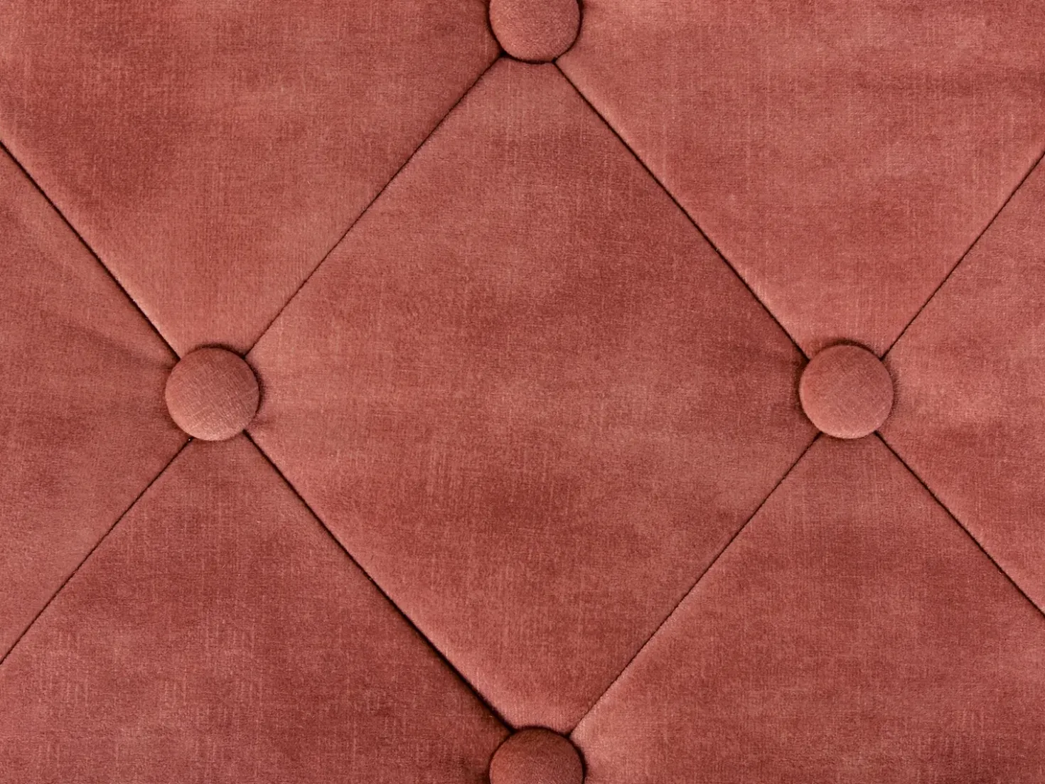 Panchina ROSEVILLE Velluto Rosa