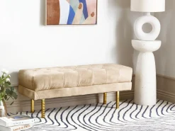 Panchina ROSEVILLE Velluto Beige