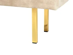 Panchina ROSEVILLE Velluto Beige