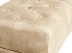 Panchina ROSEVILLE Velluto Beige