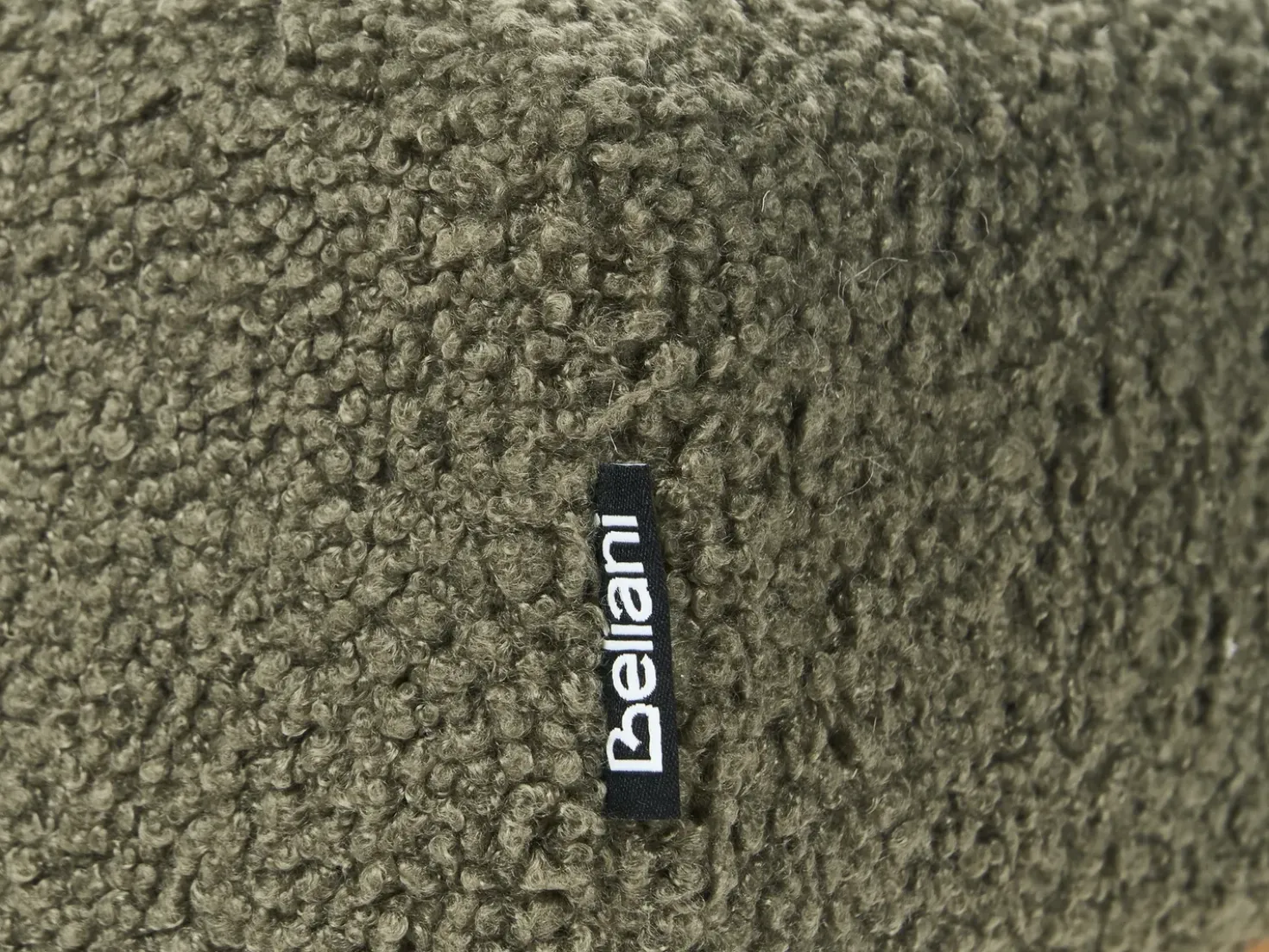 Panchina TAMRE Bouclé Verde/Marrone chiaro