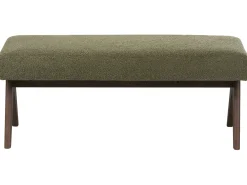 Panchina TAMRE Bouclé Verde/Marrone scuro