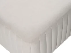 Panchina UTAH Velluto Bianco sporco
