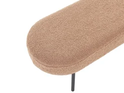 Panchina WOLFEBORO Bouclé Marrone chiaro