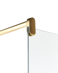 Parete doccia AHAUS 100 x 190 cm Oro