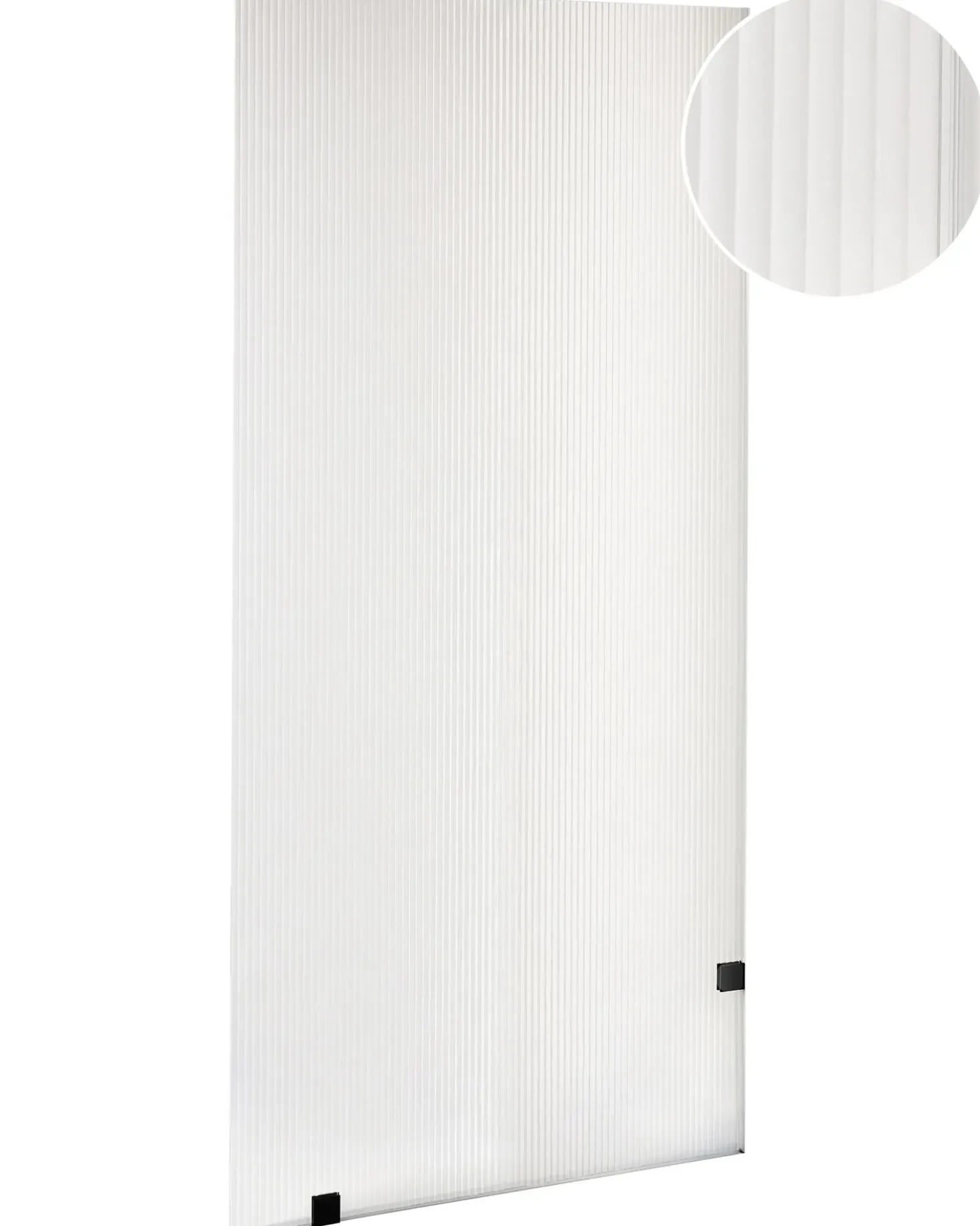 Parete doccia MAHUIDA 90 x 195 cm Trasparente