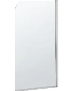 Parete doccia per vasca LAPAN II 140 x 70 cm Argento