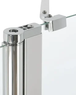 Parete doccia per vasca TUAPI II 140 x 120 cm Argento